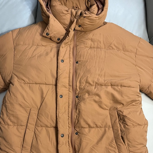 American Eagle Women’s Hooded Puffer Jacket - Size L - Picture 9 of 14
